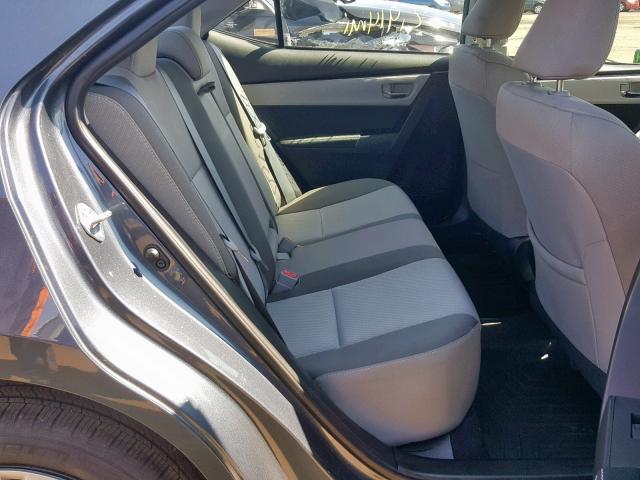 2T1BURHE0HC907835 - 2017 TOYOTA COROLLA L BLUE photo 6