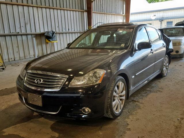 JN1BY0AP4AM600014 - 2010 INFINITI M45 BASE BLACK photo 2