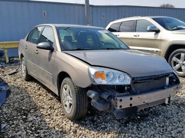 1G1ZS58F18F123413 - 2008 CHEVROLET MALIBU LS BEIGE photo 1