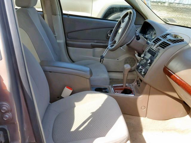 1G1ZS58F18F123413 - 2008 CHEVROLET MALIBU LS BEIGE photo 5