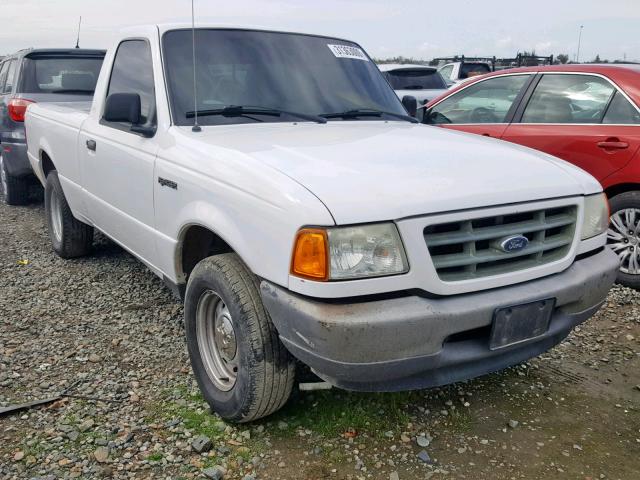 1FTYR10D53PA81560 - 2003 FORD RANGER WHITE photo 1