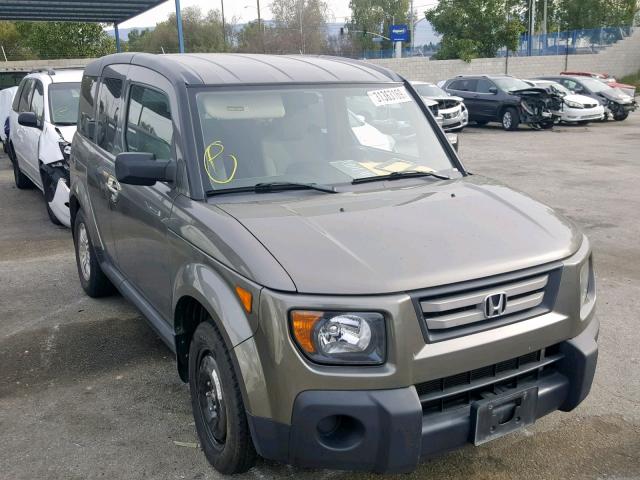 5J6YH28768L003899 - 2008 HONDA ELEMENT EX GRAY photo 1