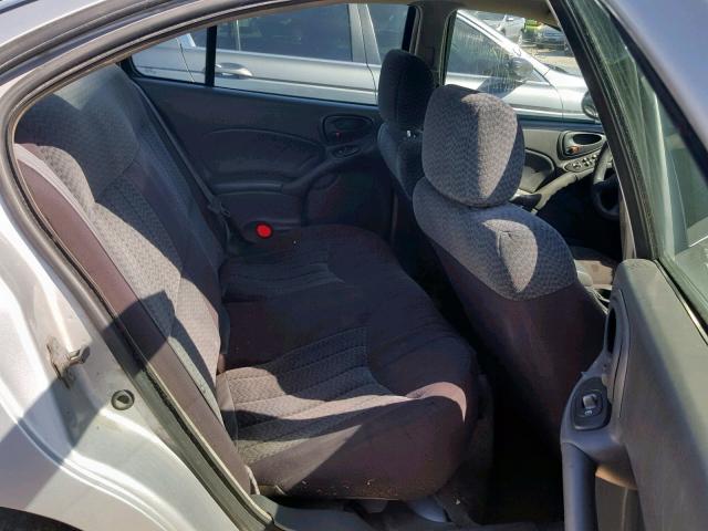 1G2NE52F64M630355 - 2004 PONTIAC GRAND AM S SILVER photo 6