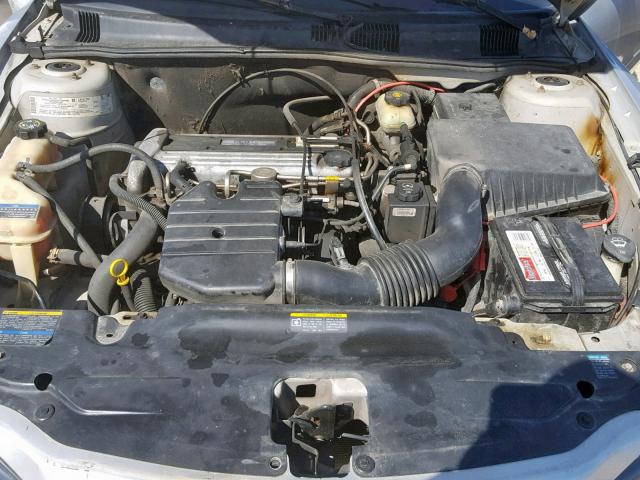 1G2NE52F64M630355 - 2004 PONTIAC GRAND AM S SILVER photo 7