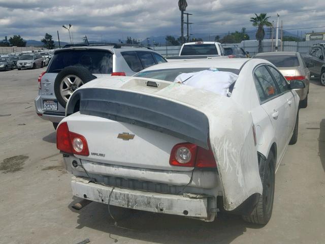 1G1ZA5E17BF158802 - 2011 CHEVROLET MALIBU LS WHITE photo 4