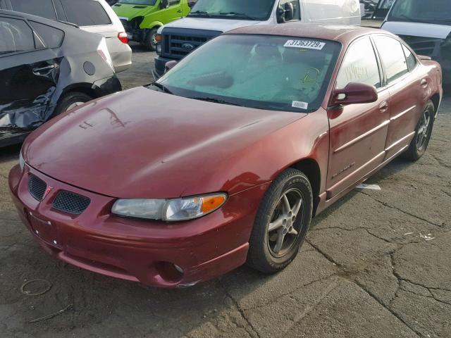 1G2WP52K83F178147 - 2003 PONTIAC GRAND PRIX 勃艮第红 照片 2