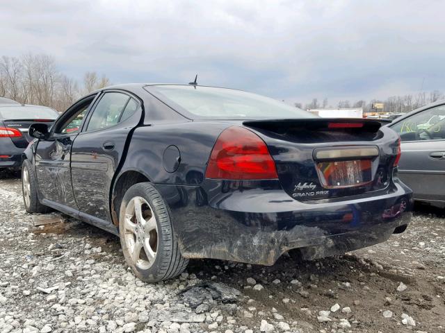 2G2WC55C671164387 - 2007 PONTIAC GRAND PRIX BLACK photo 3