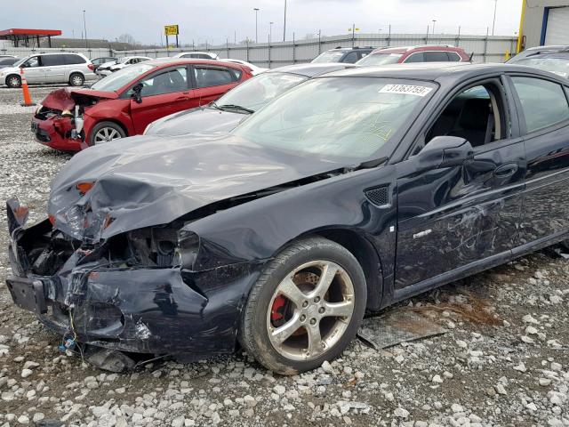 2G2WC55C671164387 - 2007 PONTIAC GRAND PRIX BLACK photo 9
