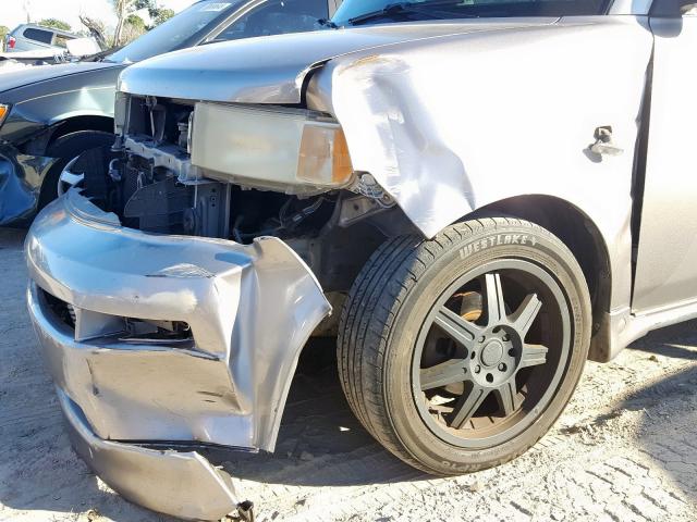 JTLKT324050214533 - 2005 TOYOTA SCION XB  Foto 9