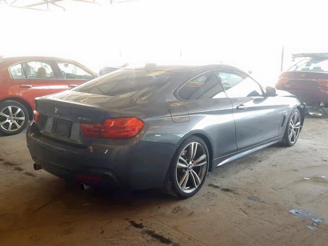 WBA3R1C57EK192686 - 2014 BMW 435 I GRAY photo 4