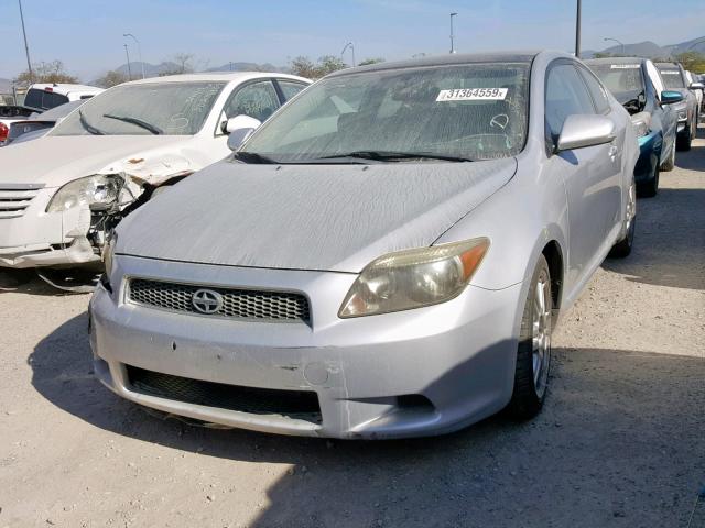 JTKDE177070178442 - 2007 TOYOTA SCION TC ვერცხლისფერი ფოტო 2