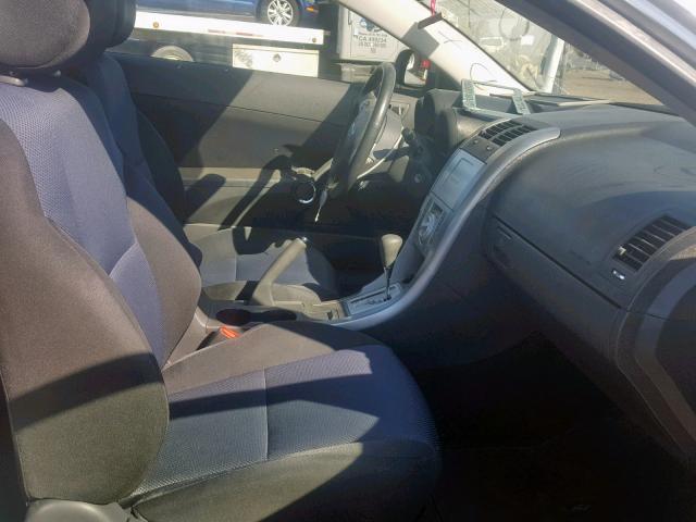 JTKDE177070178442 - 2007 TOYOTA SCION TC ვერცხლისფერი ფოტო 5