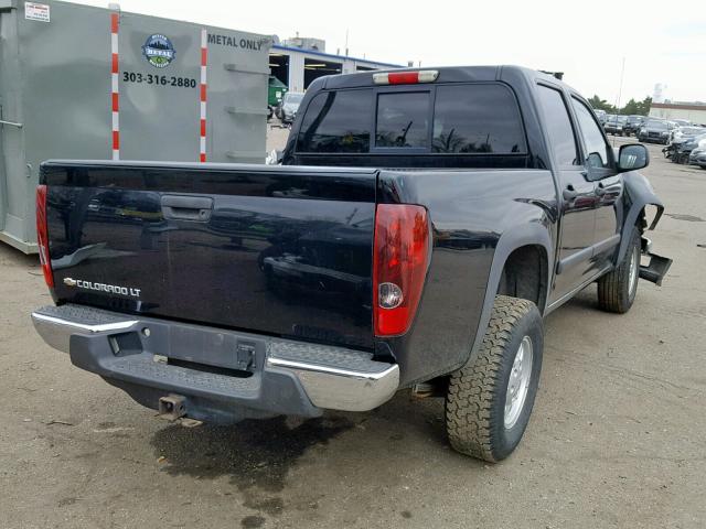 1GCDT13E288129117 - 2008 CHEVROLET COLORADO BLACK photo 4