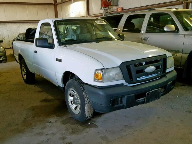 1FTYR10D77PA26257 - 2007 FORD RANGER WHITE photo 1