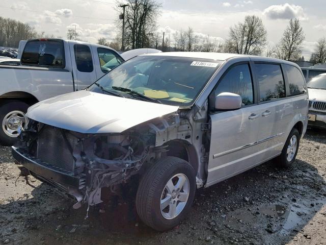 1D8HN54P38B169147 - 2008 DODGE GRAND CARA SILVER photo 2