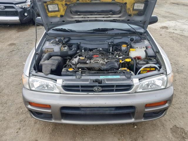 JF1GF4850XH814834 - 1999 SUBARU IMPREZA OU SILVER photo 7