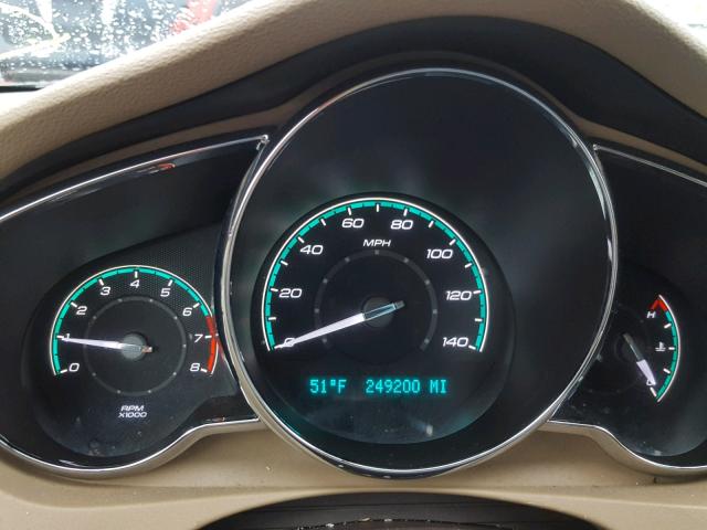 1G1ZB5EBXAF263841 - 2010 CHEVROLET MALIBU LS GRAY photo 8