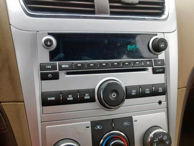 1G1ZB5EBXAF263841 - 2010 CHEVROLET MALIBU LS GRAY photo 9