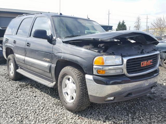 1GKEK13T35J180544 - 2005 GMC YUKON BLACK photo 1