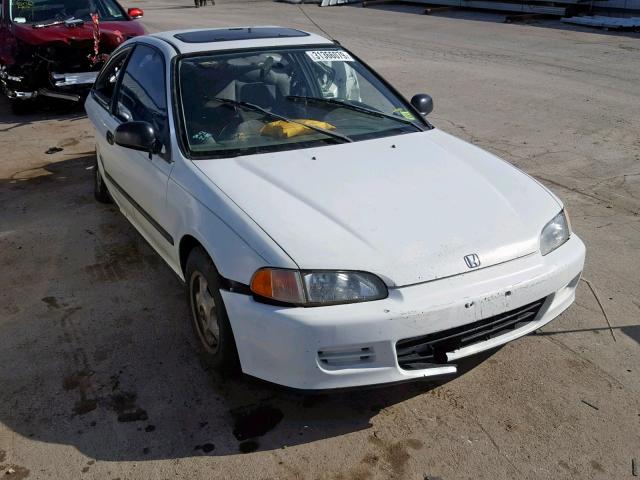 2HGEJ2129RH558695 - 1994 HONDA CIVIC DX WHITE photo 1