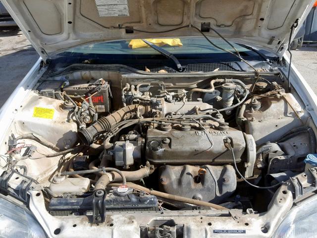 2HGEJ2129RH558695 - 1994 HONDA CIVIC DX WHITE photo 7