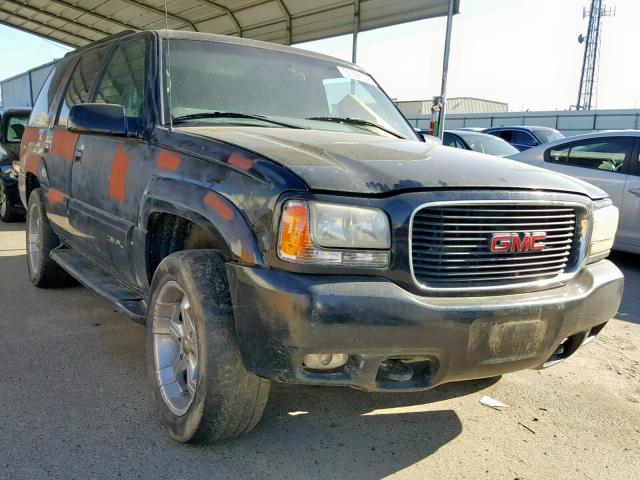 1GKEK13R5YR163674 - 2000 GMC YUKON DENA BLACK photo 1