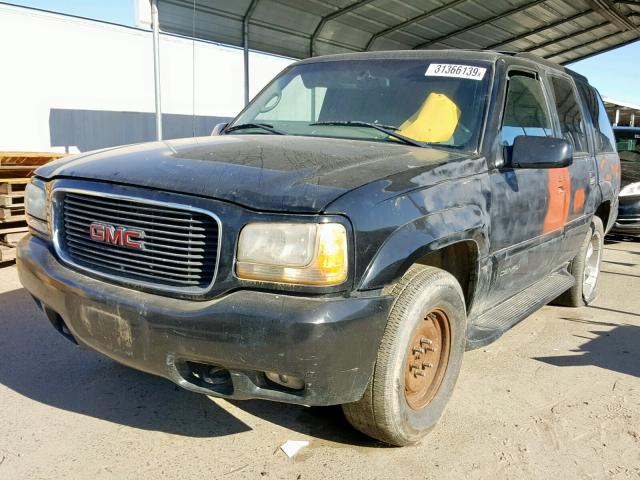 1GKEK13R5YR163674 - 2000 GMC YUKON DENA BLACK photo 2