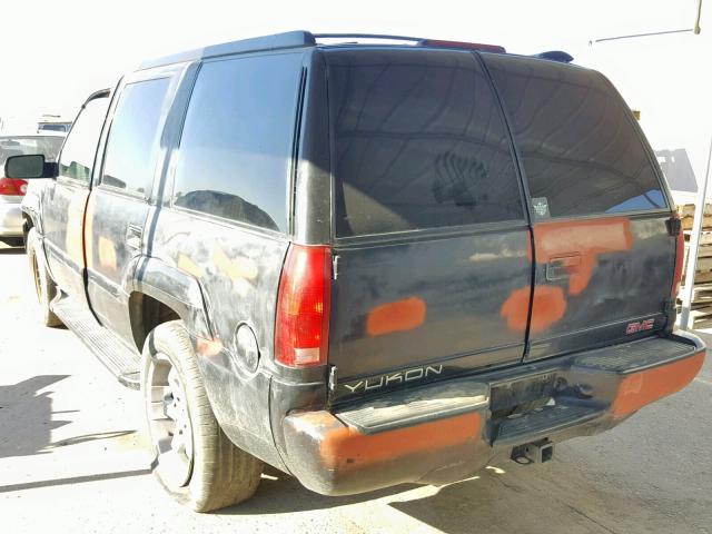 1GKEK13R5YR163674 - 2000 GMC YUKON DENA BLACK photo 3