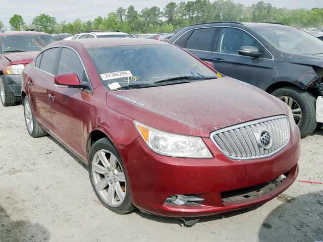 1G4GC5EC6BF161647 - 2011 BUICK LACROSSE C RED photo 1