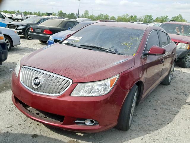 1G4GC5EC6BF161647 - 2011 BUICK LACROSSE C RED photo 2