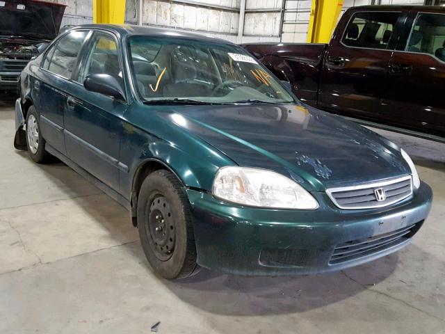 1HGEJ652XXL005362 - 1999 HONDA CIVIC DX GREEN photo 1