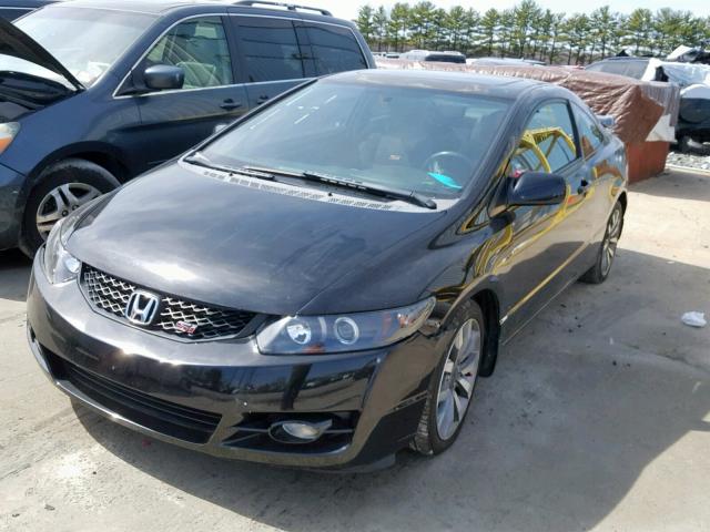 2HGFG21519H703726 - 2009 HONDA CIVIC SI GRAY photo 2