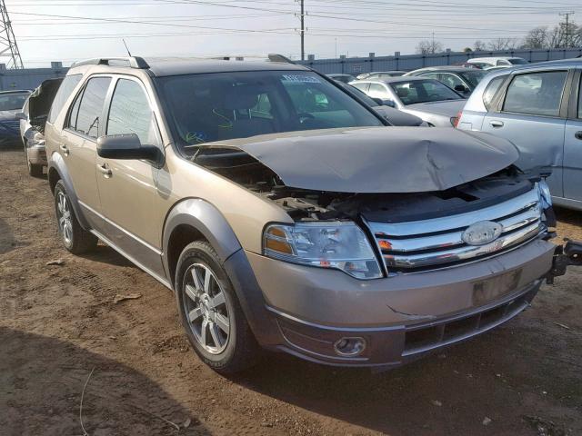 1FMDK02W18GA23864 - 2008 FORD TAURUS X S BEIGE photo 1