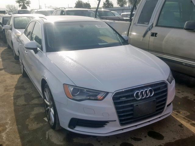 WAUBFGFF0F1003119 - 2015 AUDI A3 QUATTRO WHITE photo 1