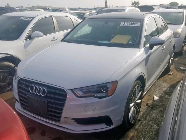 WAUBFGFF0F1003119 - 2015 AUDI A3 QUATTRO WHITE photo 2