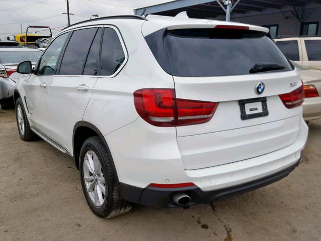 5UXKR2C59E0C01857 - 2014 BMW X5 SDRIVE3 WHITE photo 3