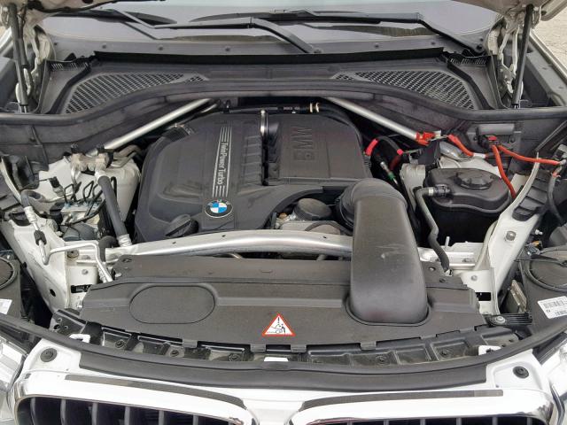 5UXKR2C59E0C01857 - 2014 BMW X5 SDRIVE3 WHITE photo 7