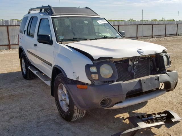 5N1ED28T93C703504 - 2003 NISSAN XTERRA XE WHITE photo 1