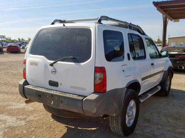 5N1ED28T93C703504 - 2003 NISSAN XTERRA XE WHITE photo 4