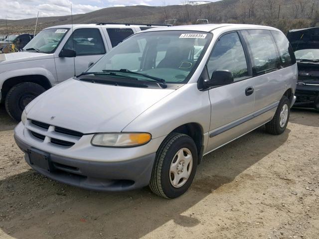 2B4FP25B0YR681061 - 2000 DODGE CARAVAN SILVER photo 2