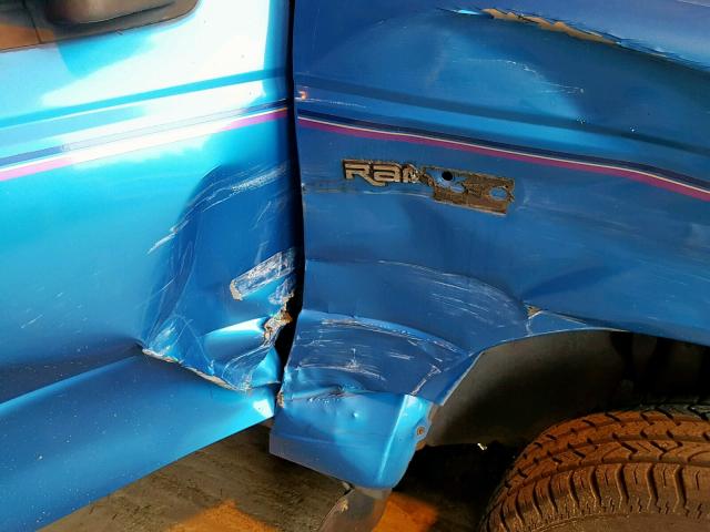 1FTCR10AXRPB27182 - 1994 FORD RANGER BLUE photo 9