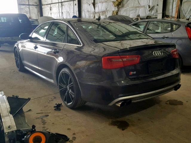 WAUJ2AFC6DN043298 - 2013 AUDI S6 GRAY photo 3