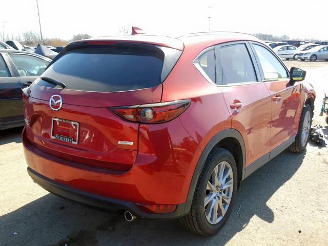 JM3KFBDM0K0523044 - 2019 MAZDA CX-5 GRAND RED photo 4