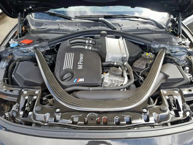 WBS4Z9C58JED22274 - 2018 BMW M4 BLACK photo 7