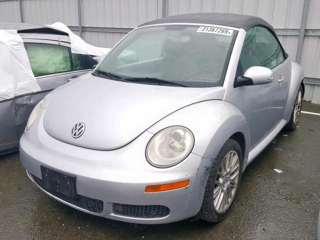 3VWRG31Y77M416754 - 2007 VOLKSWAGEN NEW BEETLE Gümüş foto 2