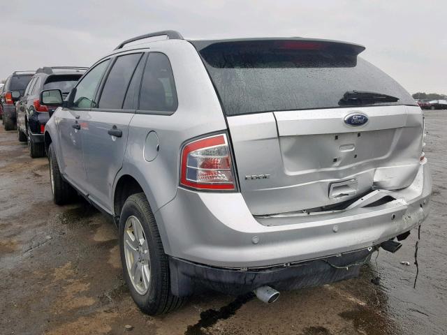 2FMDK36C09BA59751 - 2009 FORD EDGE SE SILVER photo 3