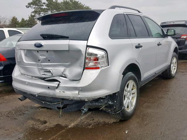 2FMDK36C09BA59751 - 2009 FORD EDGE SE SILVER photo 4