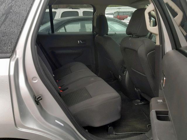 2FMDK36C09BA59751 - 2009 FORD EDGE SE SILVER photo 6