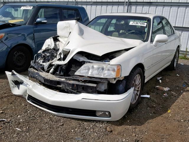 JH4KA96612C011739 - 2002 ACURA 3.5RL WHITE photo 2