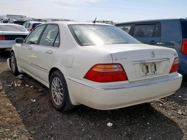 JH4KA96612C011739 - 2002 ACURA 3.5RL WHITE photo 3